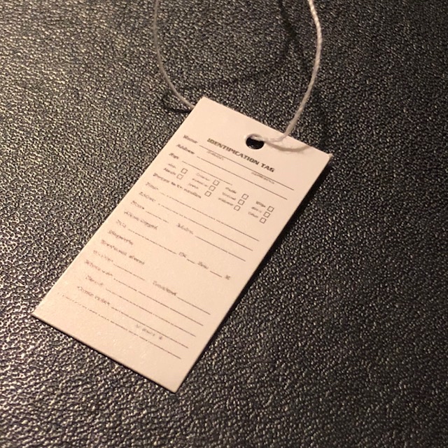 Product image 1 of the product “Wounded Ident Tag 1/6 US ”