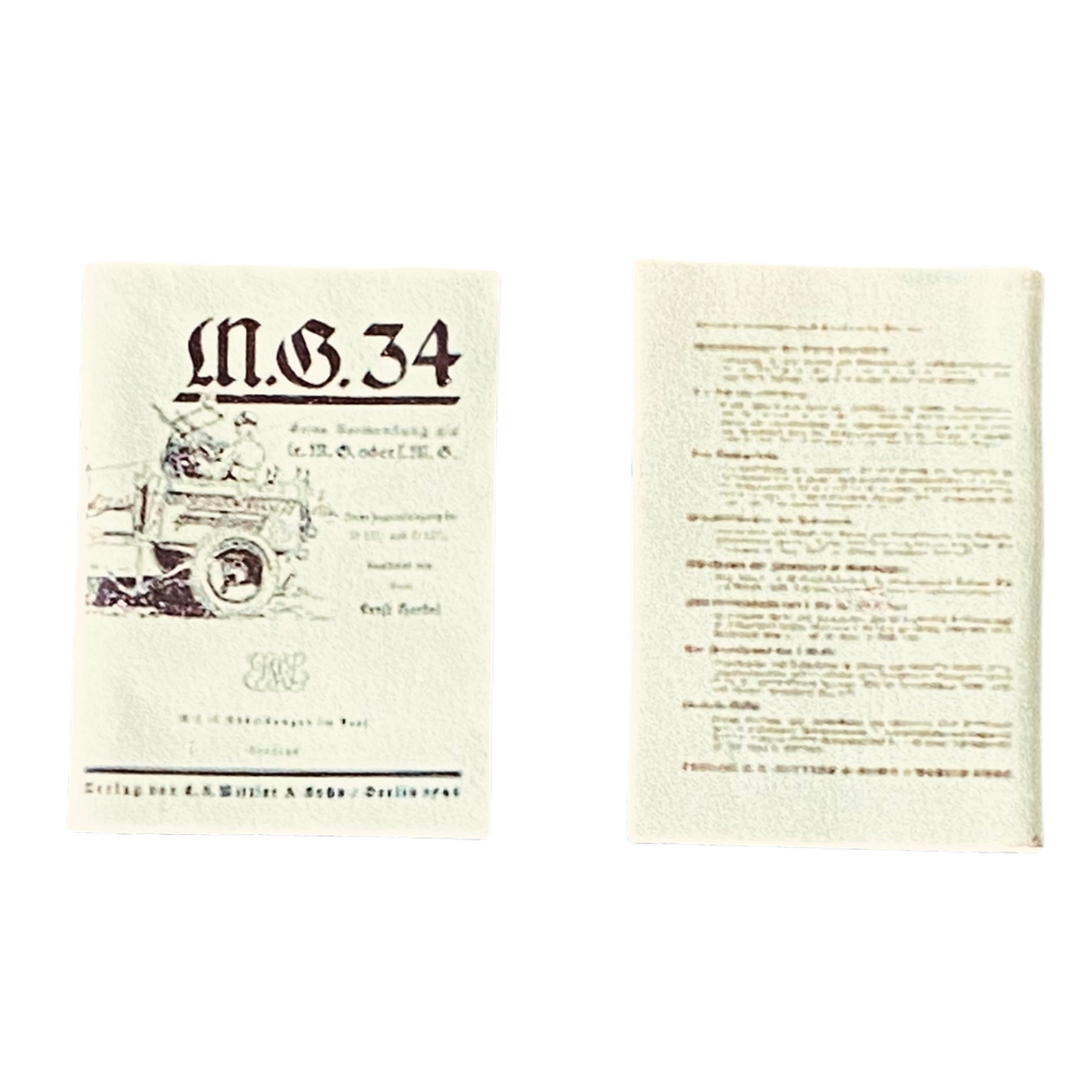  Artikelbild 1 des Artikels “MG 34 Handbuch Atrappe 1:6 “
