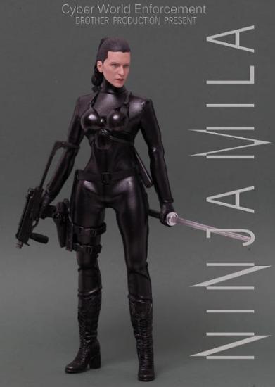  Product image 1 of the product “Ninja Mila Ltd 200pcs black Kunoichi Figur Alice ”