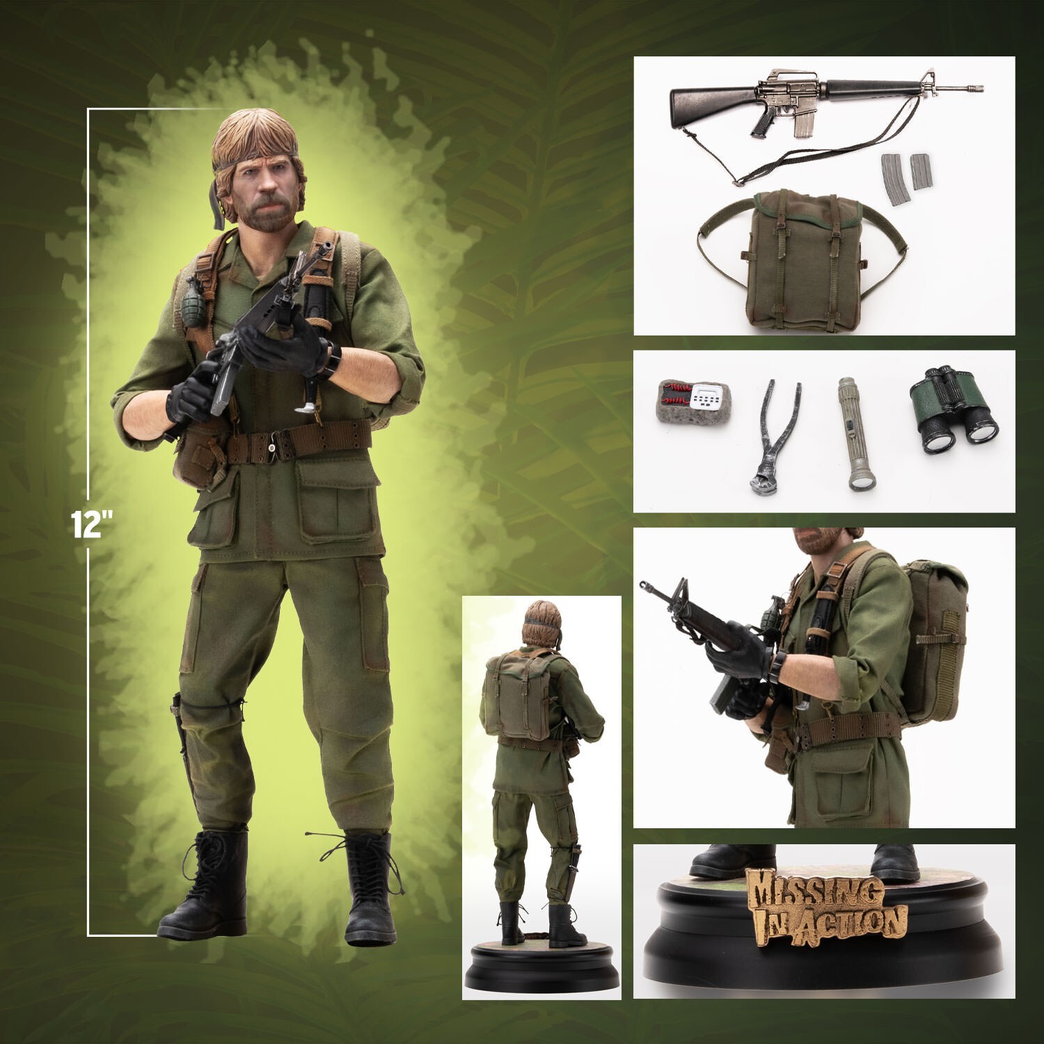  Artikelbild 1 des Artikels “1:6th scale Colonel James Braddock (Chuck Norris) Deluxe Version “