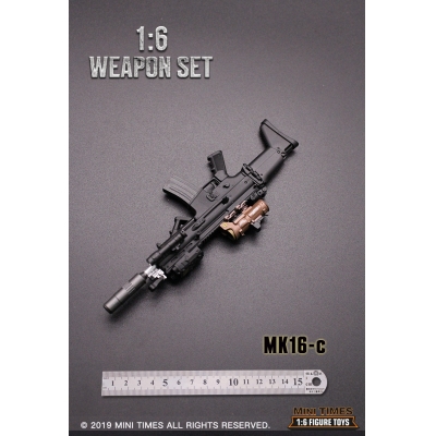  Product image 1 of the product “MK16 Assault Rifle (Black) 1/6 ”
