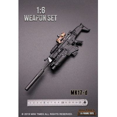  Product image 1 of the product “MK17 Assault Rifle (Black) 1/6 ”