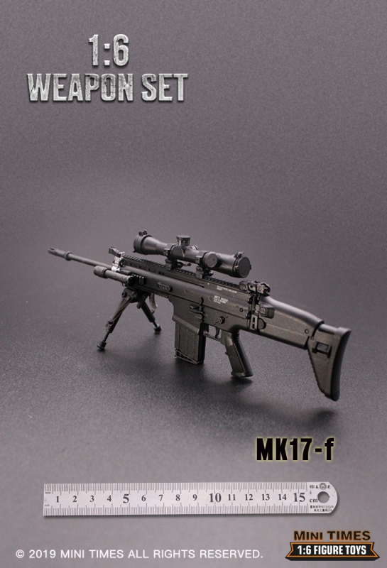  Artikelbild 1 des Artikels “MK17 Assault Rifle (Black) 1/6 “