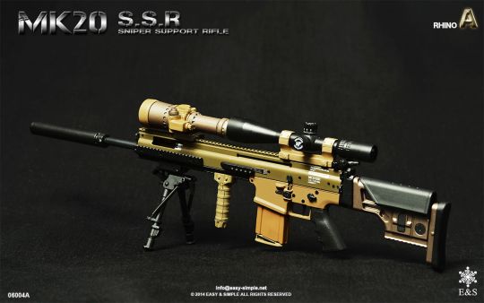  Product image 1 of the product “1/6 Scale Assault Rifle Mk.20 SSR Rhino ”