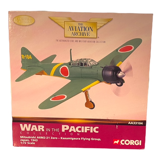  Product image 1 of the product “1:72 Modell Mitsubishi A6M2-21 Zero ”