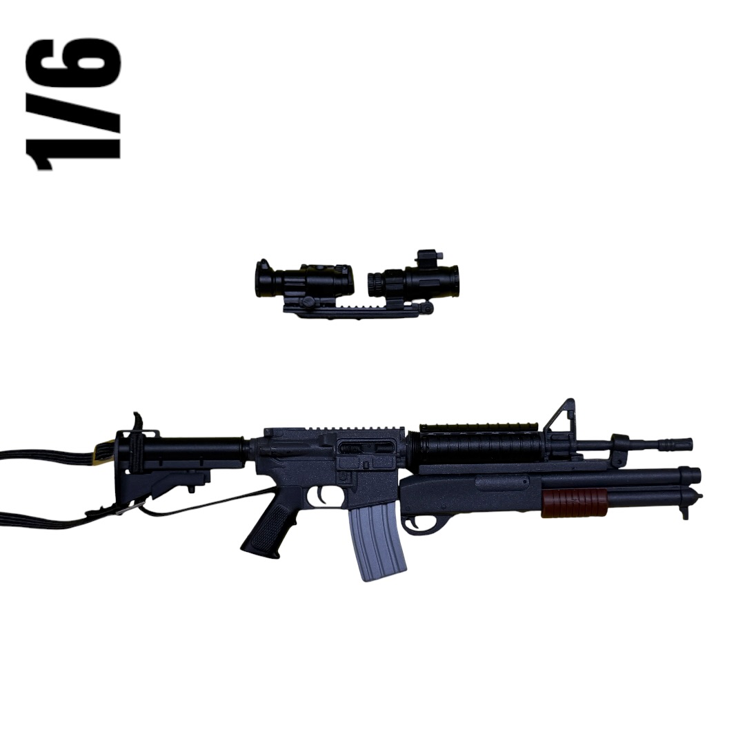  Artikelbild 1 des Artikels “COLT M4A1 w/ M203 (Black) 1/6 “