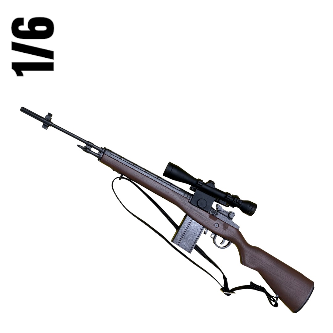  Artikelbild 1 des Artikels “1/6 Scale U.S. M14 / M21 Sniper Rifle with Scope “