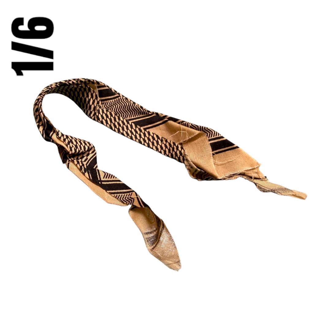  Product image 1 of the product “1/6-scale shemagh/keffiyeh-style tactical scarf ”