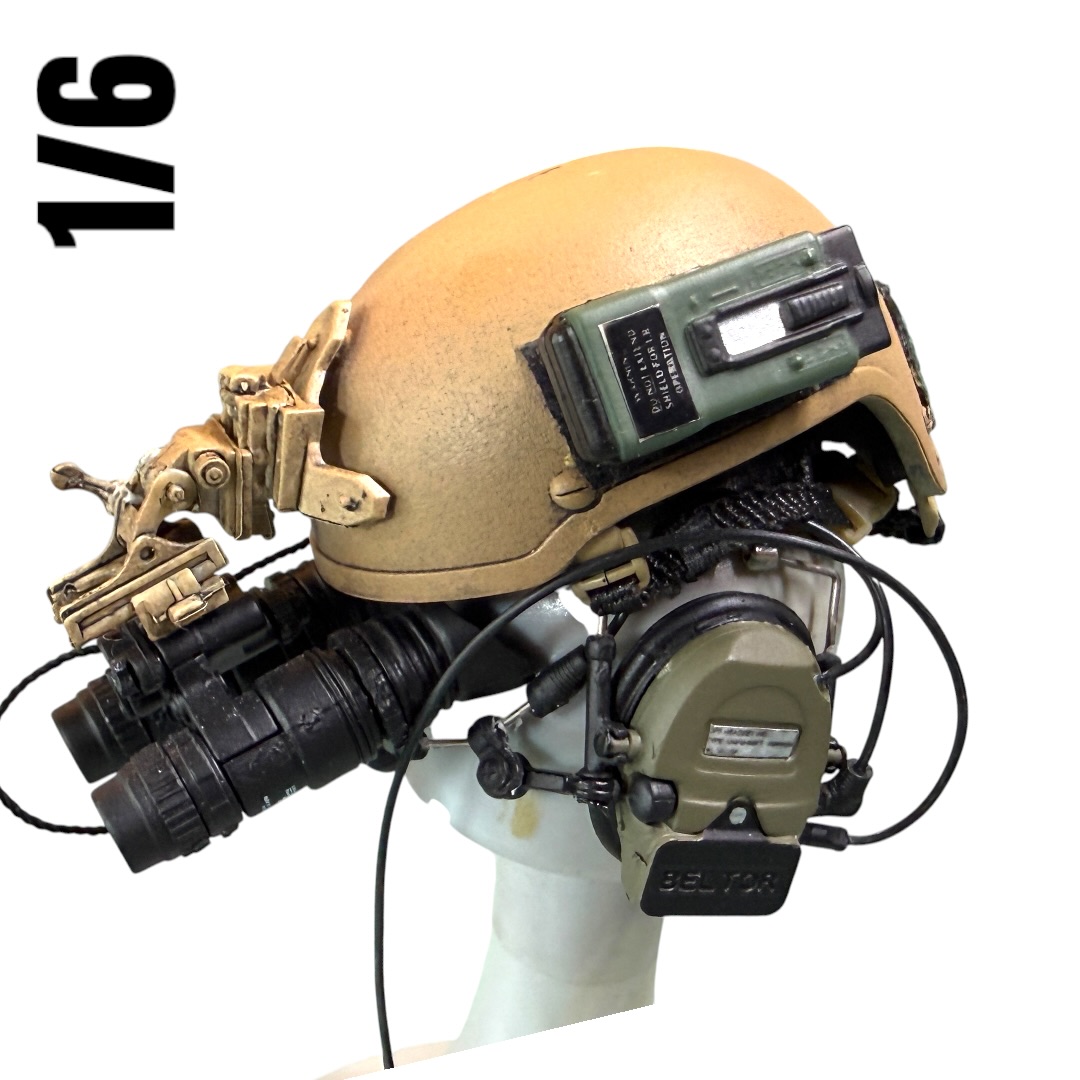  Product image 1 of the product “Special Operations communications, Pascat balistic Helmet 1/6 ”