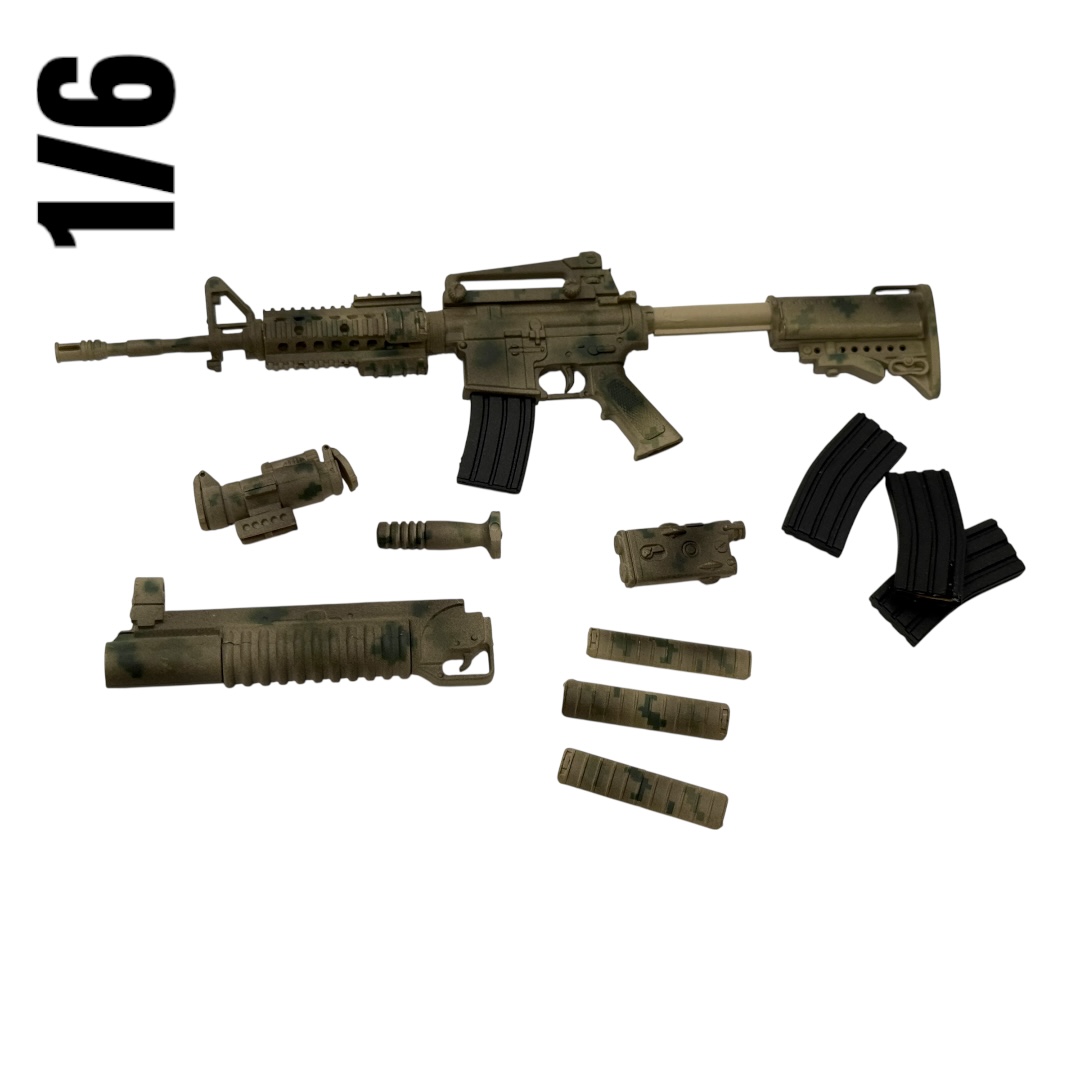  Artikelbild 1 des Artikels “1:6 M16A2 with GL carbine  telescopic stock “