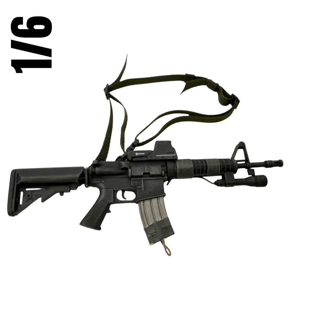  Product image 1 of the product “1:6 M16A2  Carbine Telescopic Stock sight ”