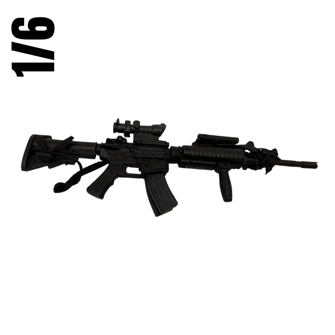  Product image 1 of the product “1:6 M16A2  carbine telescopic stock Metal ”