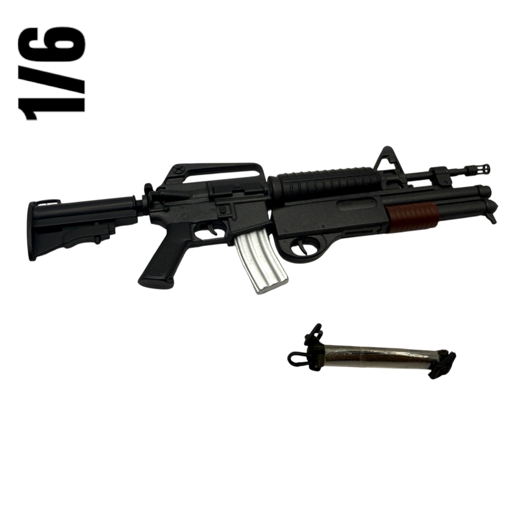  Artikelbild 1 des Artikels “1/6 Scale M16 Assault Rifle with Shotgun Attachment “
