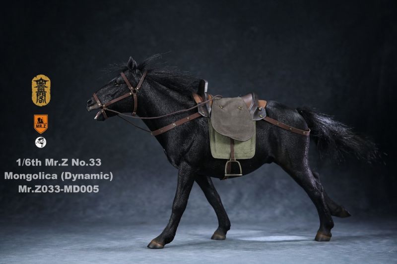  Artikelbild 1 des Artikels “Mongolica Horse (Black) - in 1:6 scale “