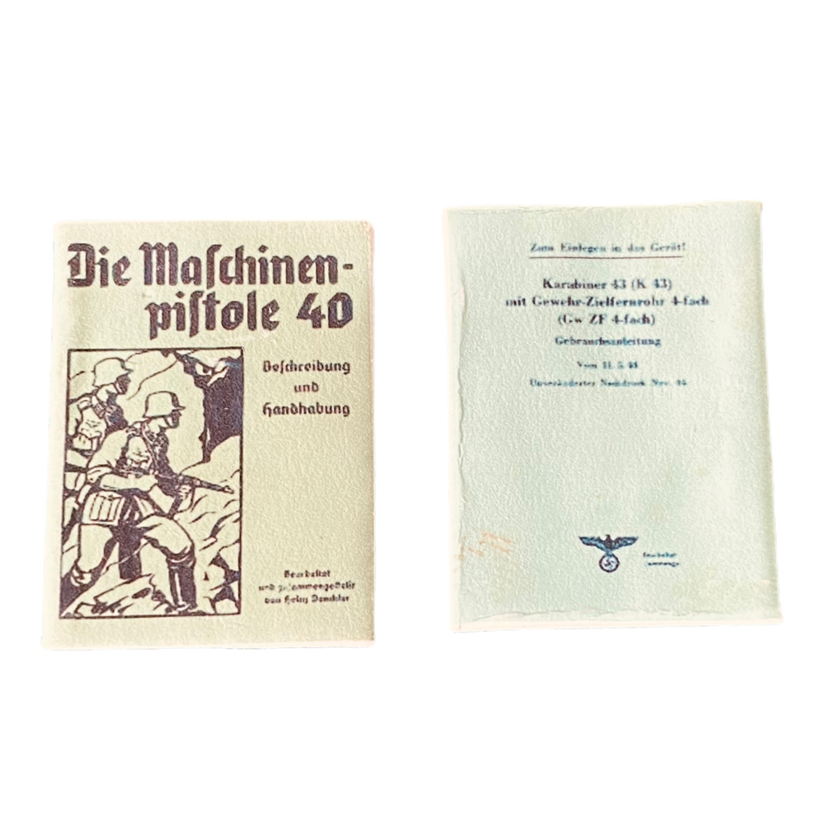  Product image 1 of the product “MP 40 Handbuch Atrappe 1/6 ”