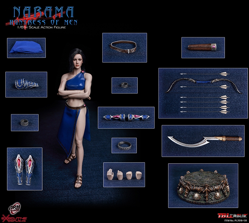  Artikelbild 1 des Artikels “Narama Huntress of Men  1:6th Scale Action Figure “