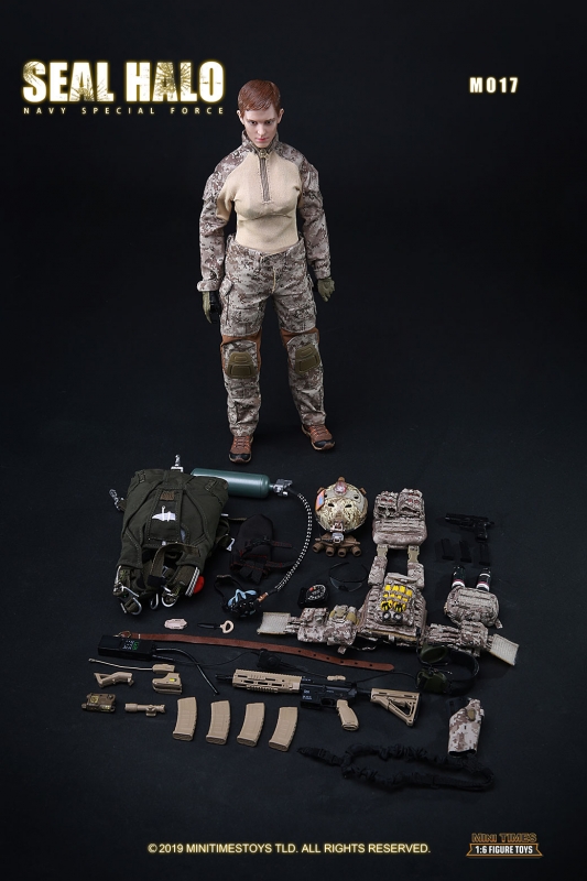  Product image 1 of the product “Navy Special Force - Seal Halo  in 1/6 ”
