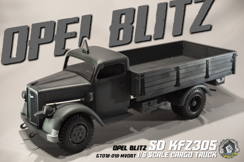  Artikelbild 1 des Artikels “Sd.Kfz.305 Opel Blitz 1:6 in Grau Metal “