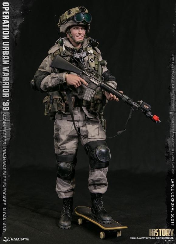  Artikelbild 1 des Artikels “1:6 Operation Urban Warrior '99 : Marine Corps Urban Warfare Exercises In Oakland - Lance Corporal Scott “