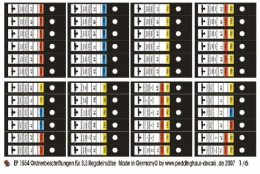  Artikelbild 1 des Artikels “1:6 Ordner Decal German Folder Decal “