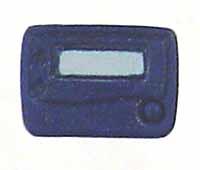  Product image 1 of the product “Pager mit clip ”