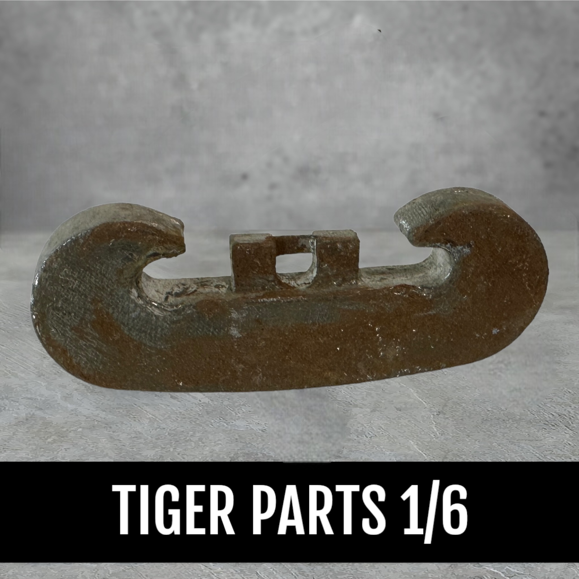  Artikelbild 1 des Artikels “Tiger 1  Abschlepp C Schäckel mit Befestigungs Material  in Metal 1/6 “