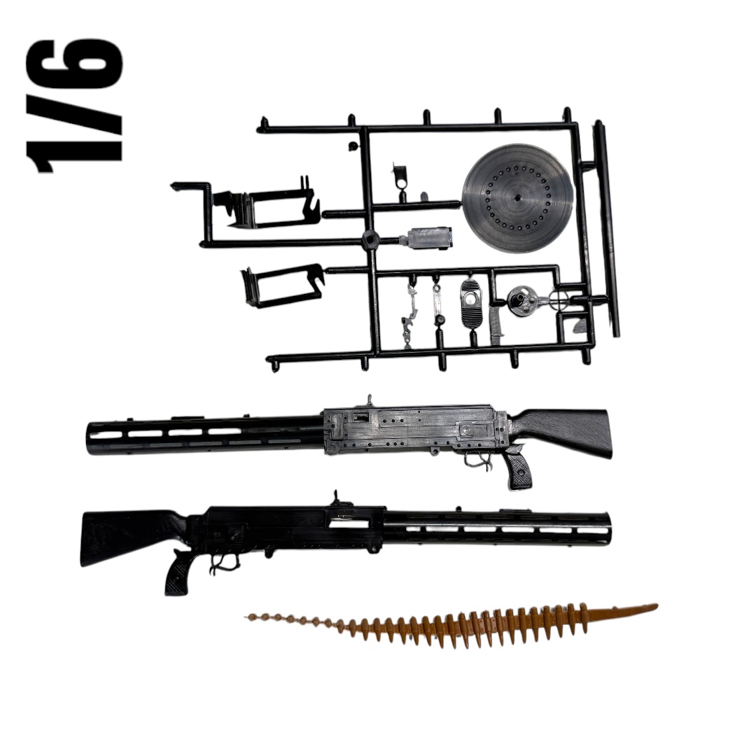  Product image 1 of the product “MG 15 aus Kunststoff 1:6 Bausatz ”