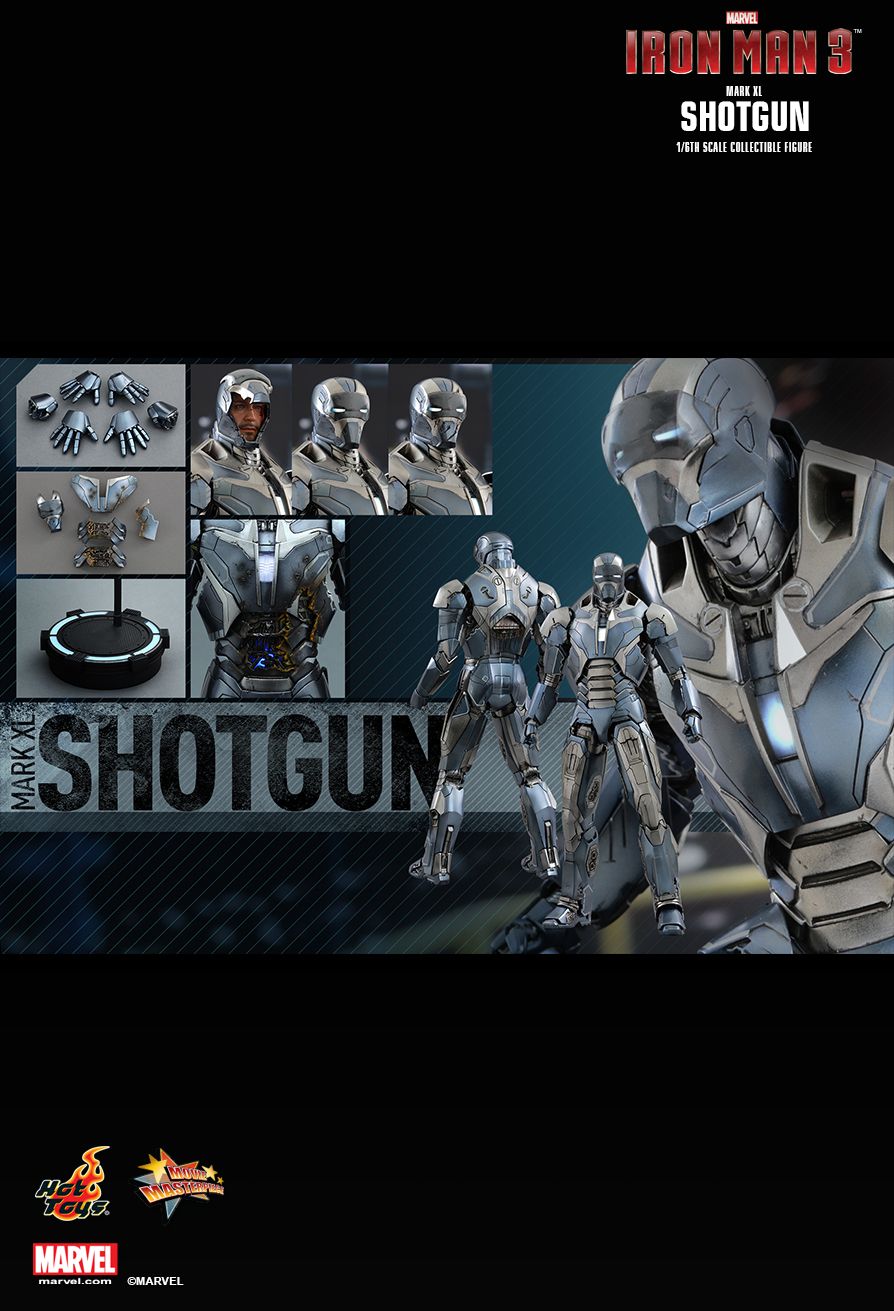  Artikelbild 1 des Artikels “Iron Man 3: 1:6th scale Shotgun (Mark XL) “
