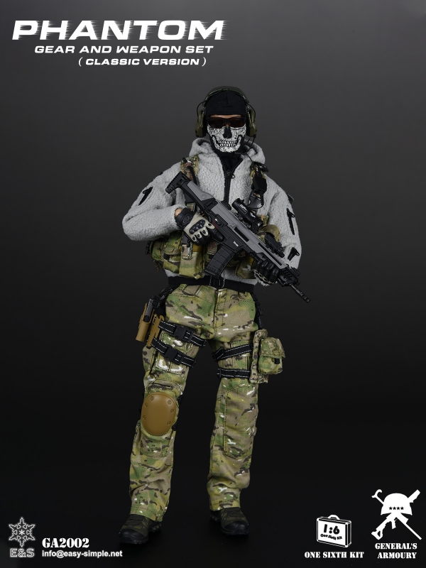  Product image 1 of the product “Phantom Gear And Weapon Set (Classic Version) 1/6 ”
