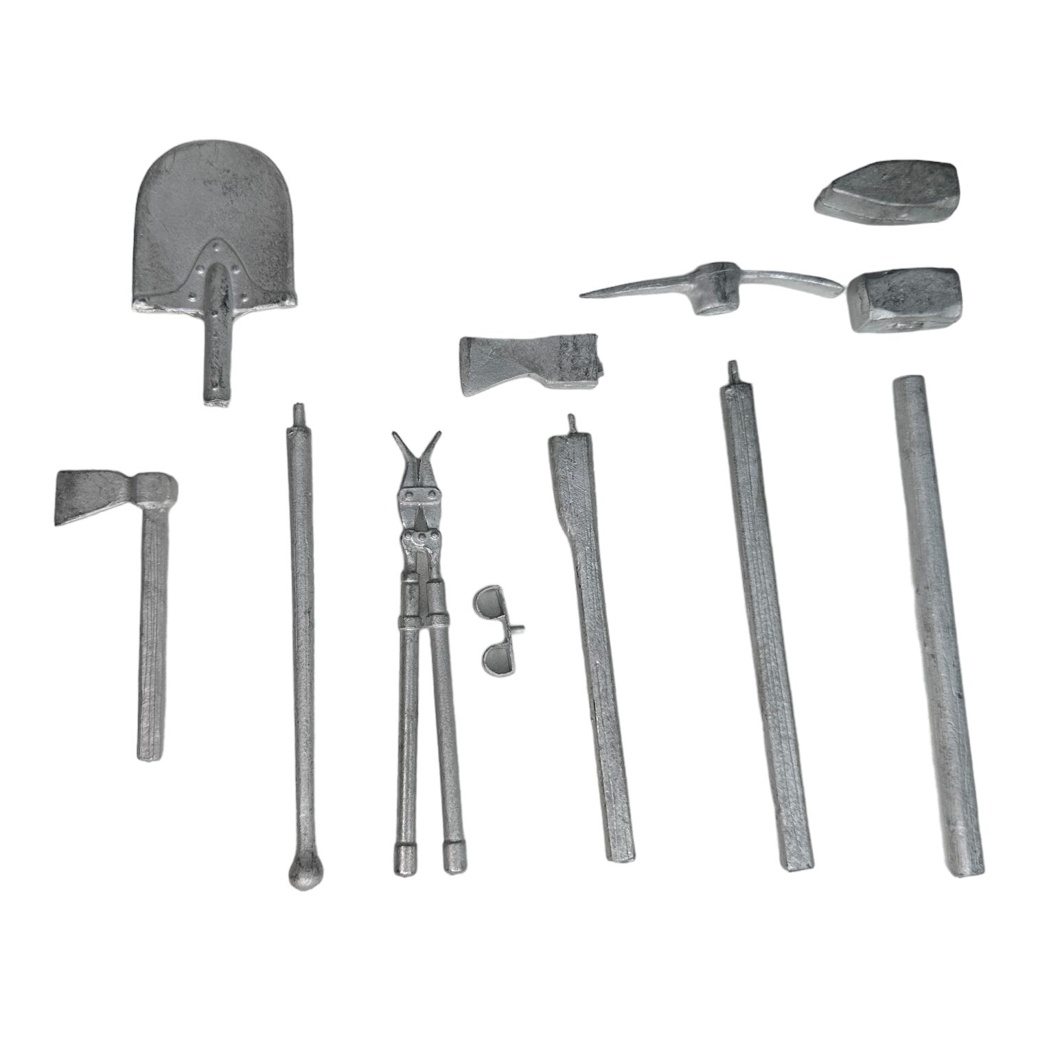  Artikelbild 1 des Artikels “Deutsche Panzer Werkzeugs Set  in Metal ohne Halter 1/6 “