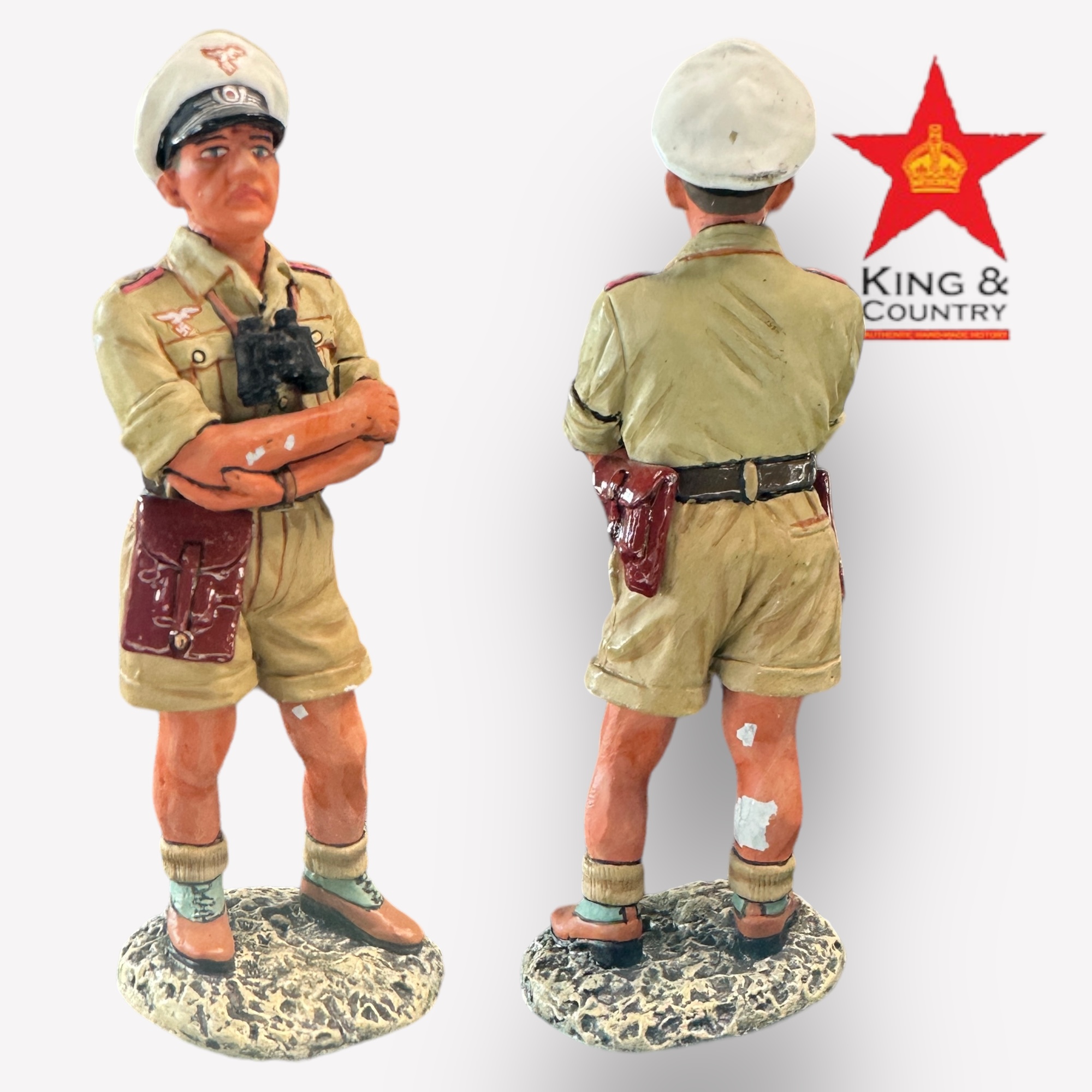  Product image 1 of the product “Afrika Korps: Leutnant Gunter Steinhausen(defekt color) ”