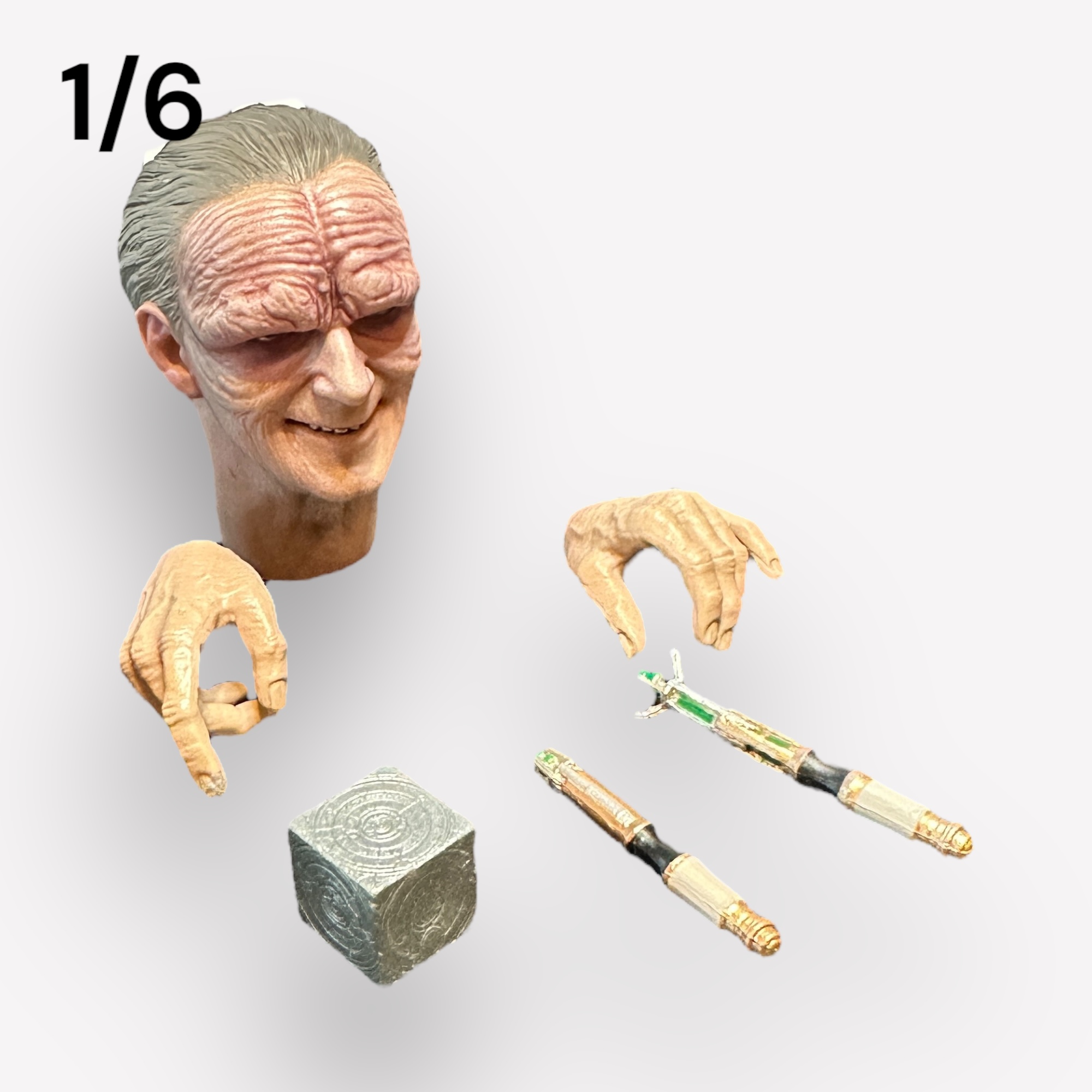  Artikelbild 1 des Artikels “1/6 Scale Emperor Palpatine Head Set “