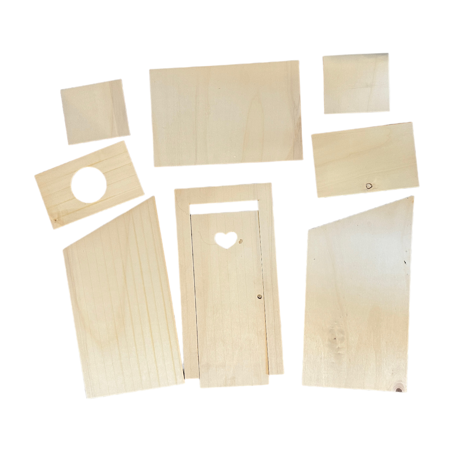  Product image 1 of the product “Wooden Toilet 1/6 (Kit) ”