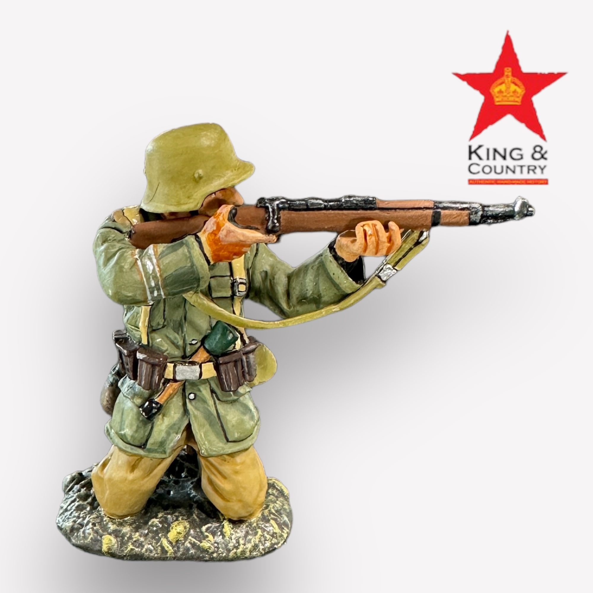  Artikelbild 1 des Artikels “Afrika Korps: kneeling, firing rifleman (No Original Box) “