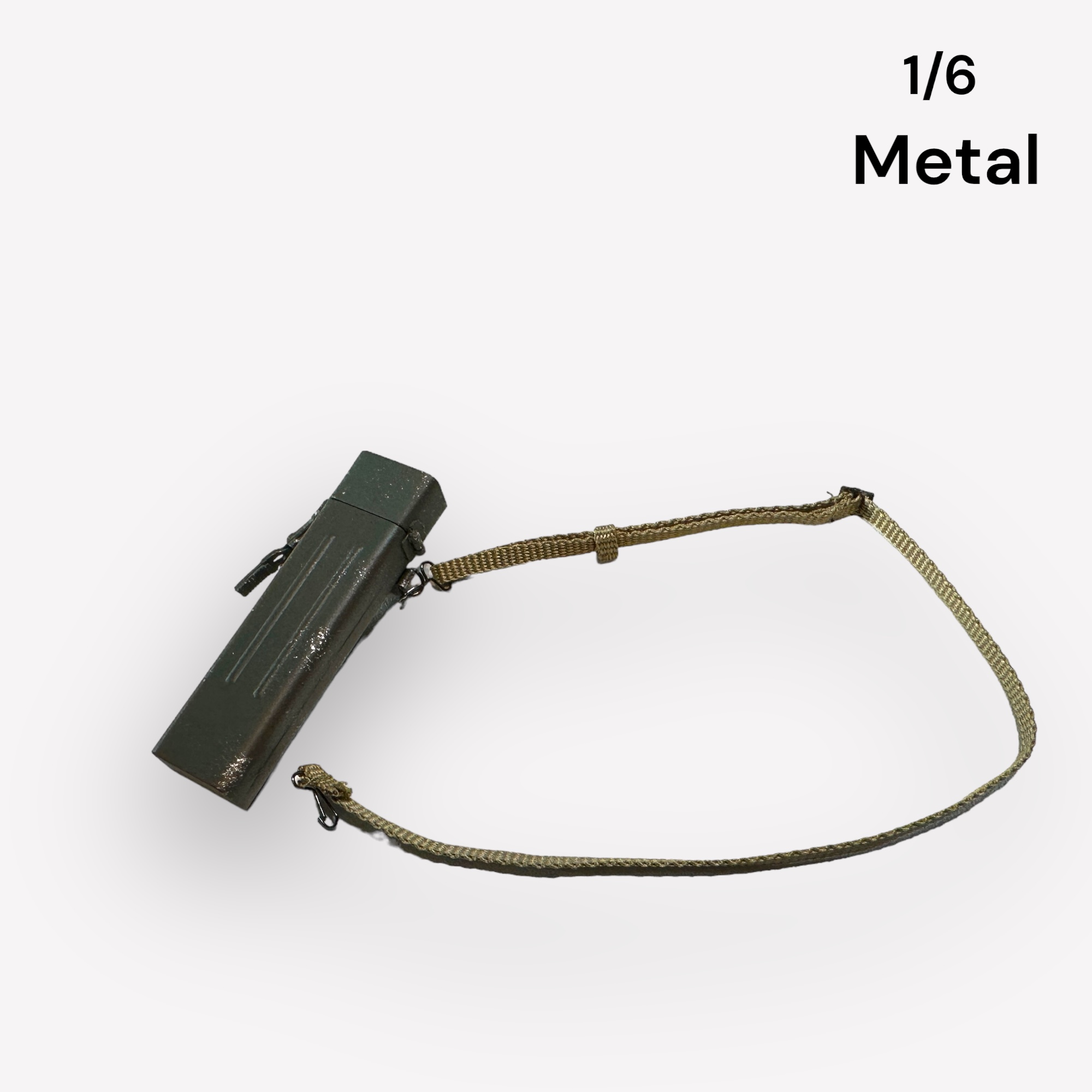  Product image 1 of the product “WWII German K98 Sniper Rifle Scope Case (Metal) ”