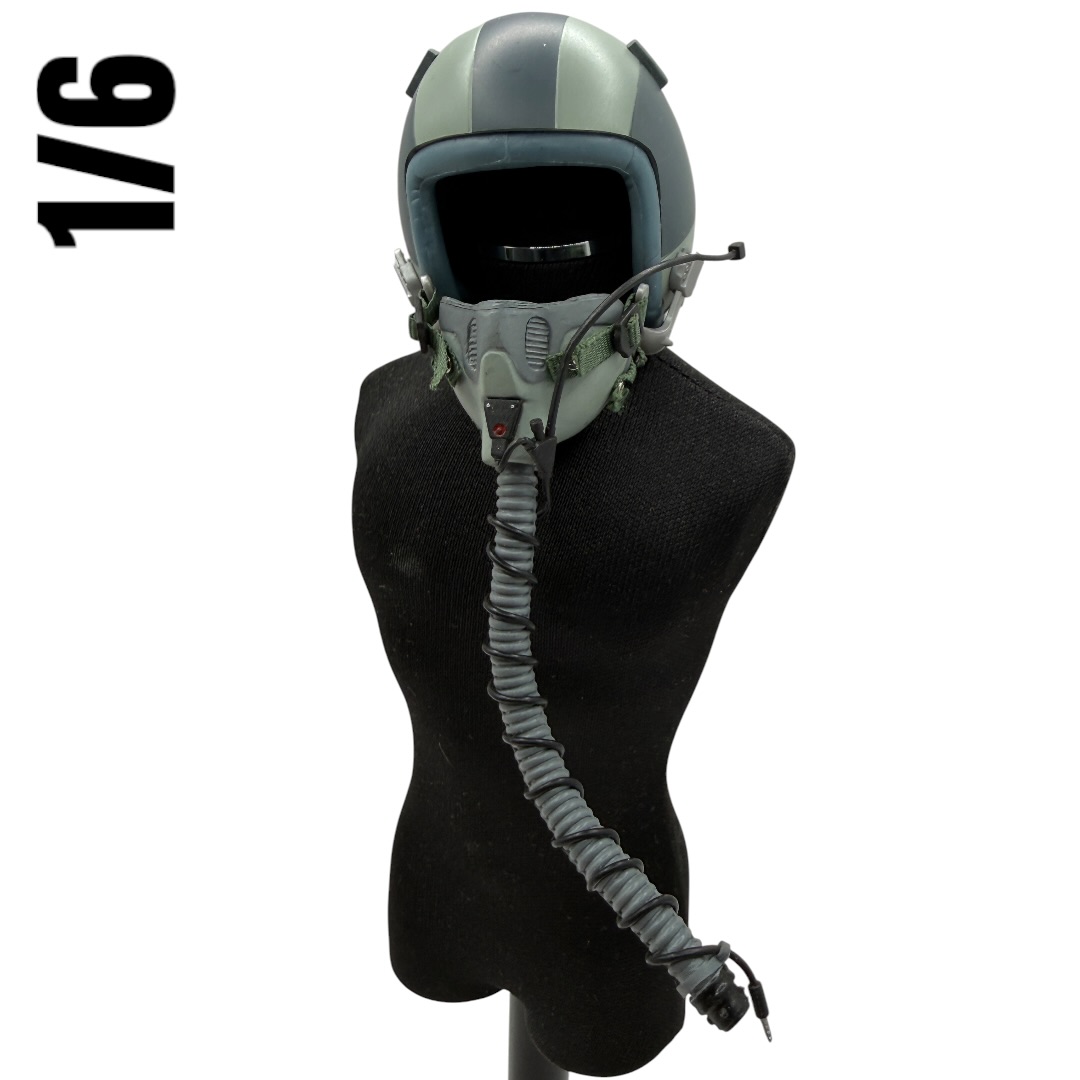  Artikelbild 1 des Artikels “fighter pilot helmet (grey) 1/6 “