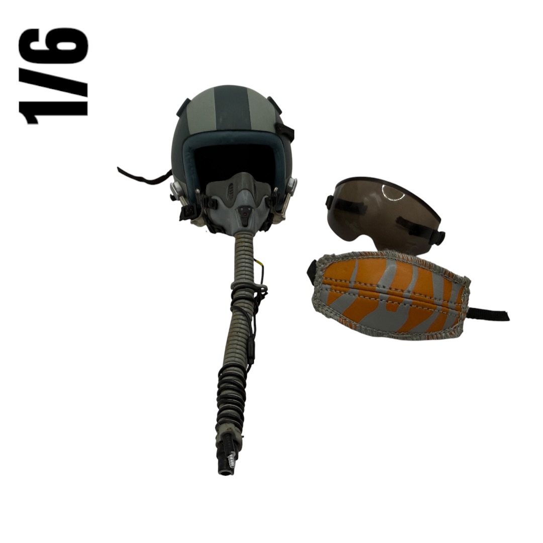  Artikelbild 1 des Artikels “fighter pilot helmet (grey) 1/6 “