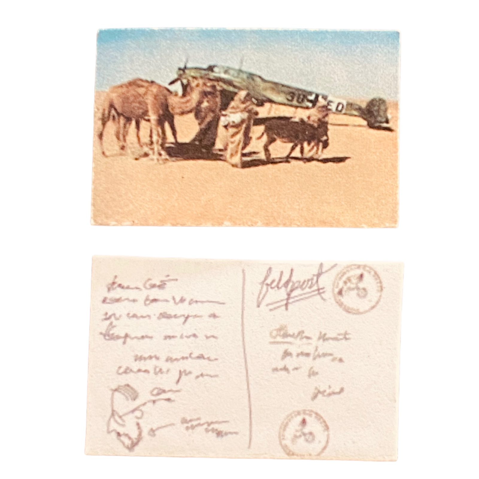  Artikelbild 1 des Artikels “Panzerarmee Afrika Postkarte 1:6 “