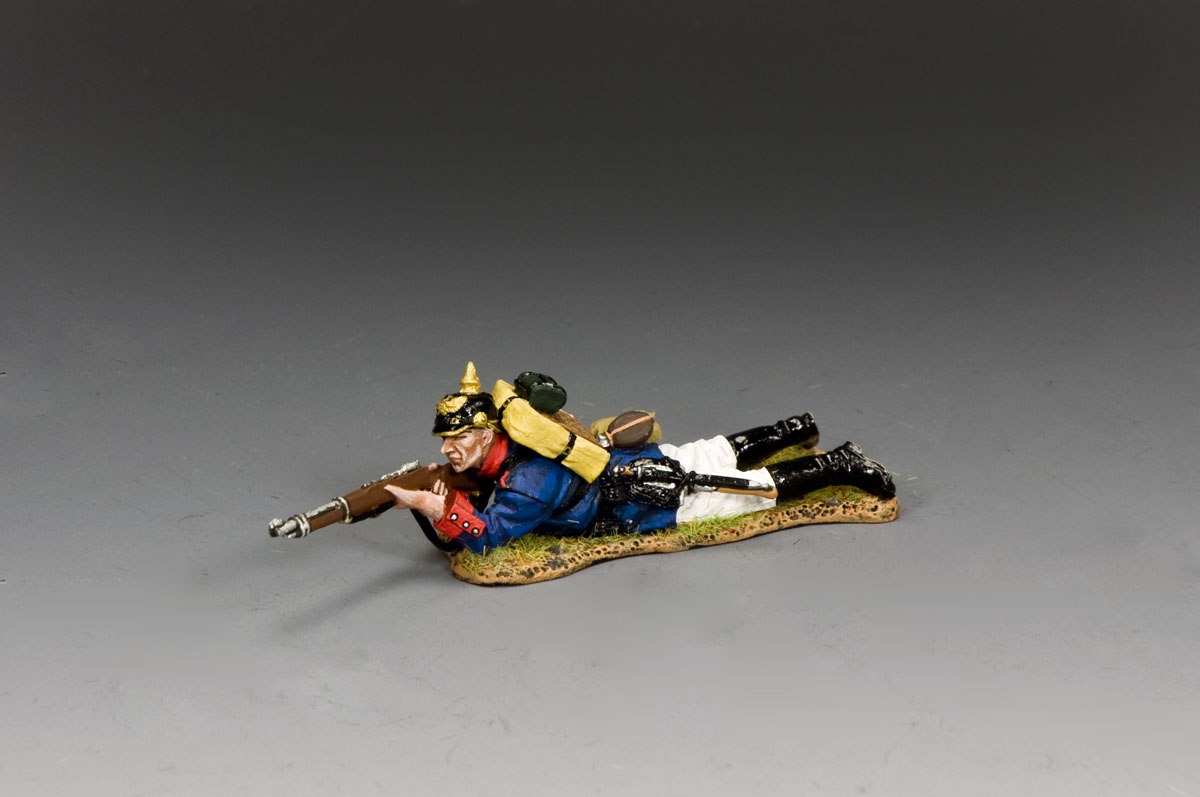  Product image 1 of the product “Prussian Line Infantryman Firing Prone ”