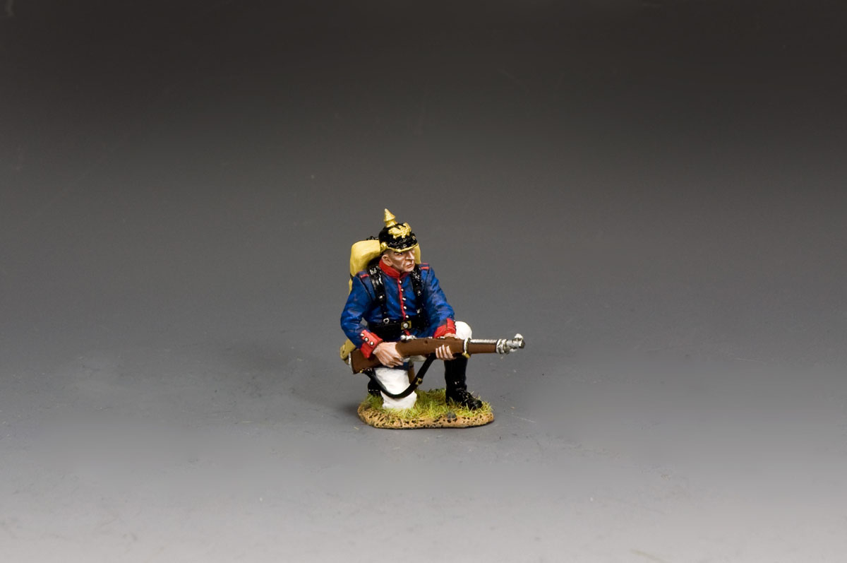  Product image 1 of the product “Prussian Line Infantryman Kneeling Ready ”