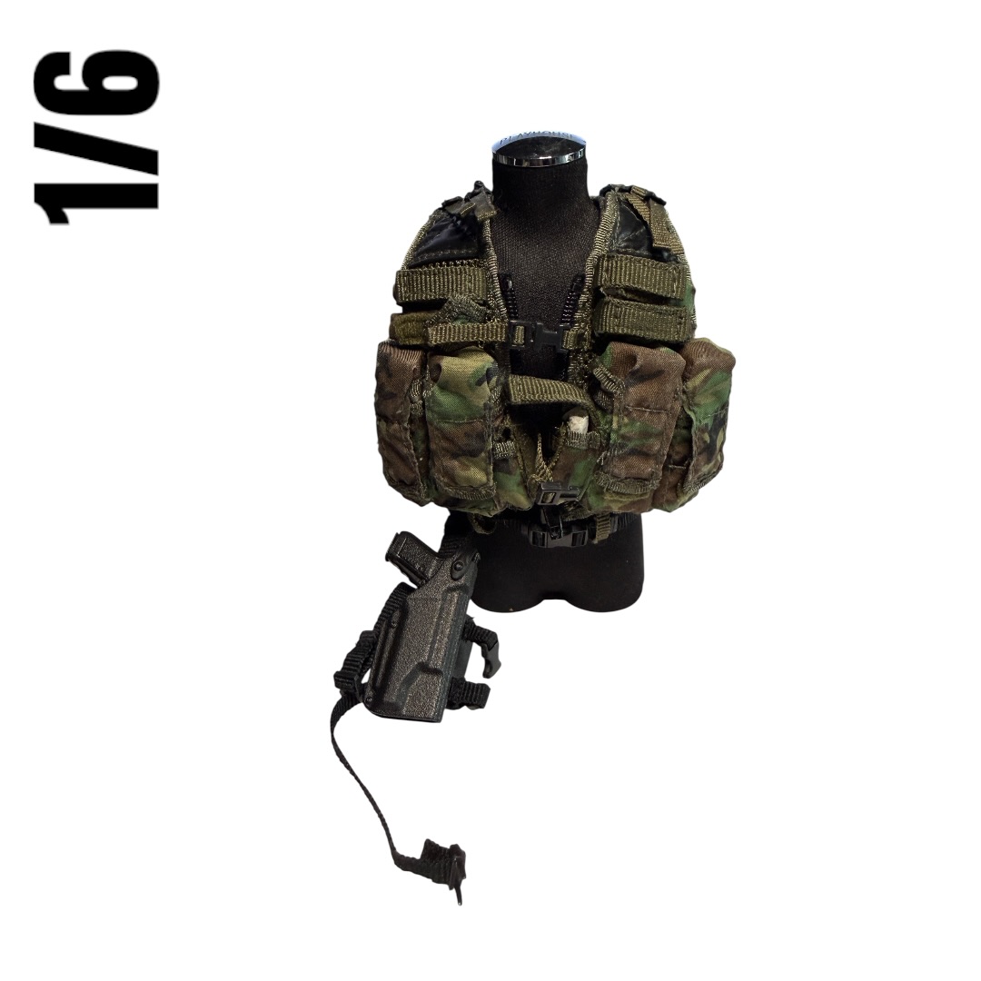  Product image 1 of the product “1:6 Recon Tactical Vest (Woodland) ”