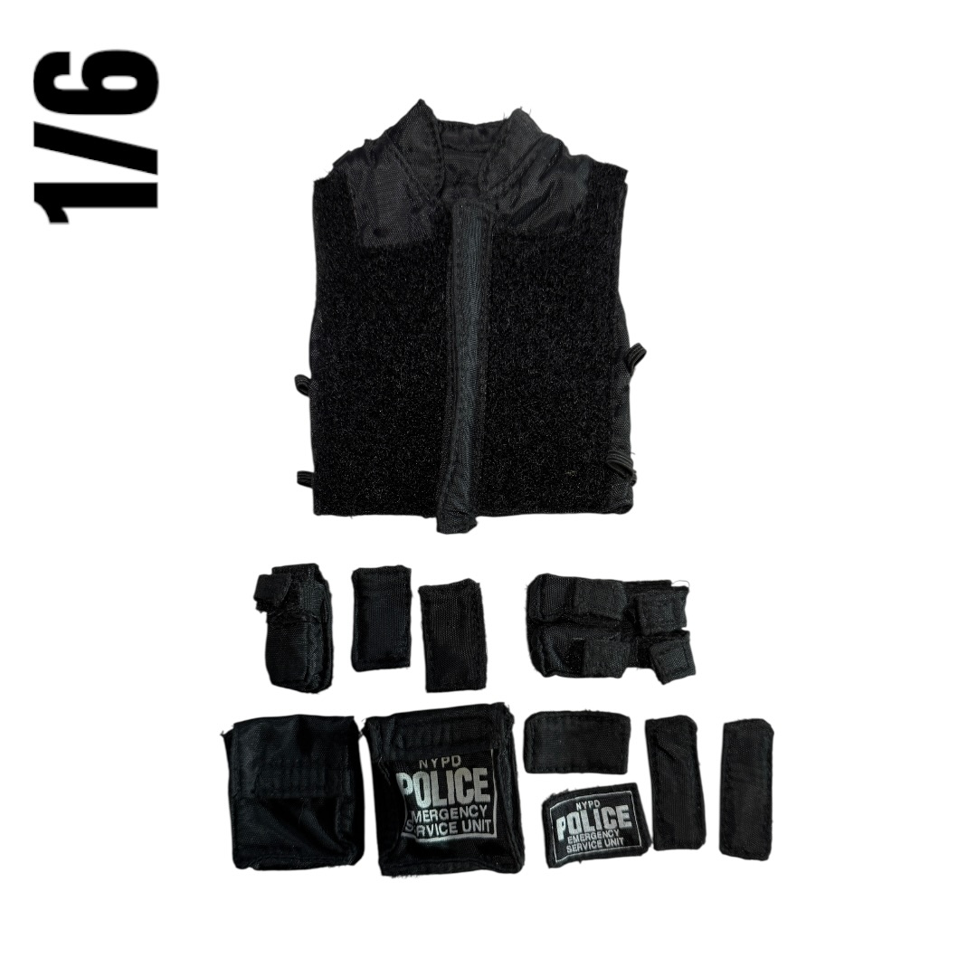  Artikelbild 1 des Artikels “NYPD ESU Breacher Vest  1/6 (10 Teilig) “