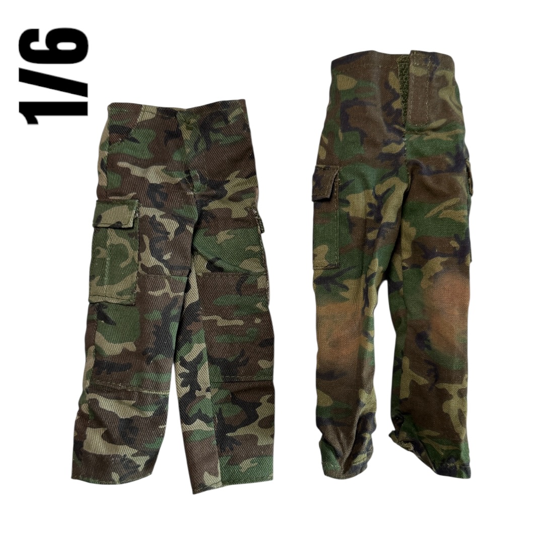  Product image 1 of the product “Set of Pants Woodland Camouflage Pants 1:6 ”