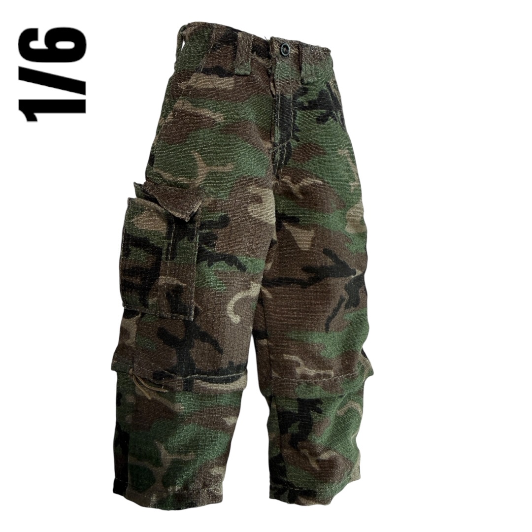  Artikelbild 1 des Artikels “Combat Pants Woodland Camouflage 1:6 “