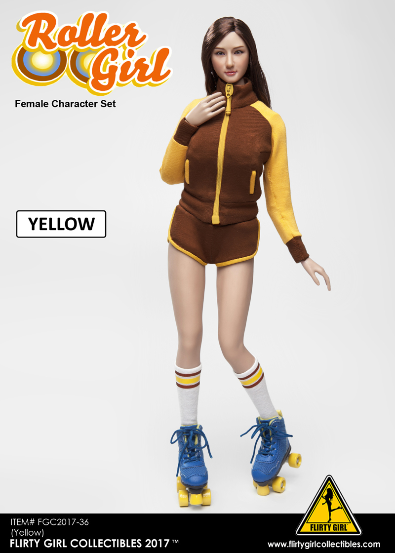  Product image 1 of the product “Roller Girl Set (Yellow) inkl Head ”