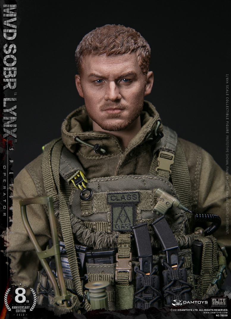  Product image 1 of the product “1/6 Russian Spetsnaz MVD - SOBR Lynx (8th Anniversary Edition) ”