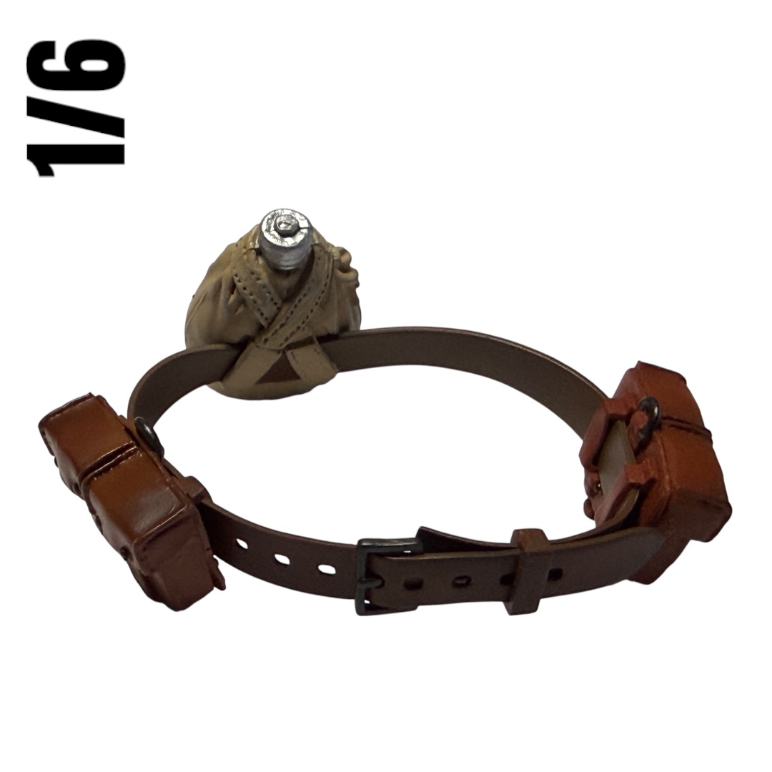  Product image 1 of the product “Russian Belt with Flask and Ammo Pouches   1/6 ”