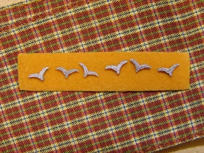  Product image 1 of the product “Luftwaffe Neck Scarf & Collar Tabs Rank Gulls ( set of six )in 1/6 ”
