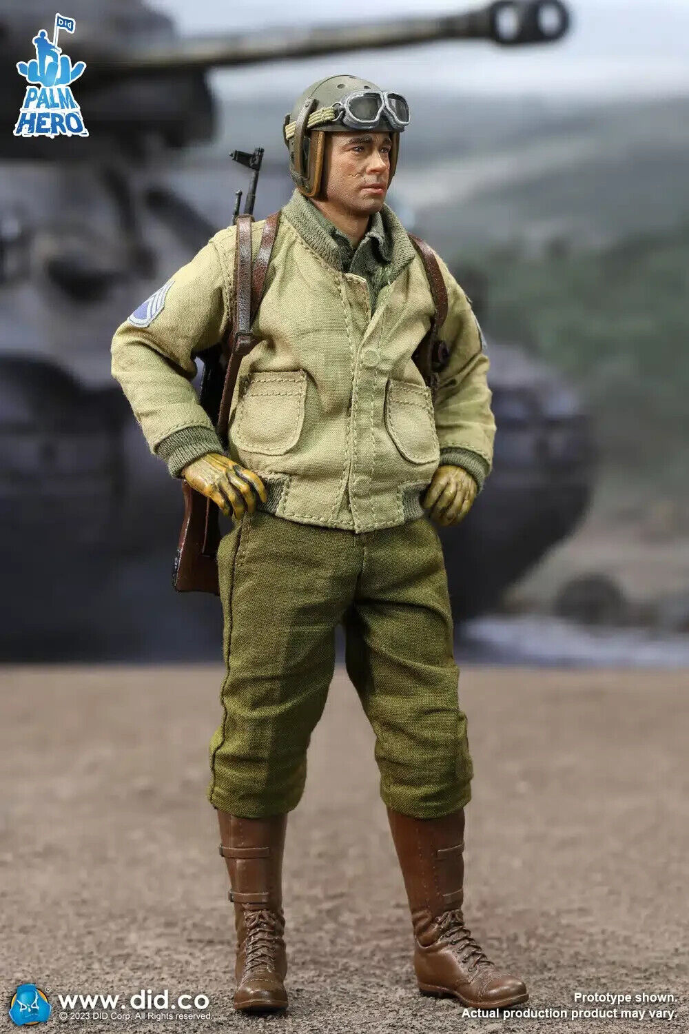  Artikelbild 1 des Artikels “1:12 Palm Hero Series 2nd Armored Division “Hell On Wheels” – SSGT Donald figure “