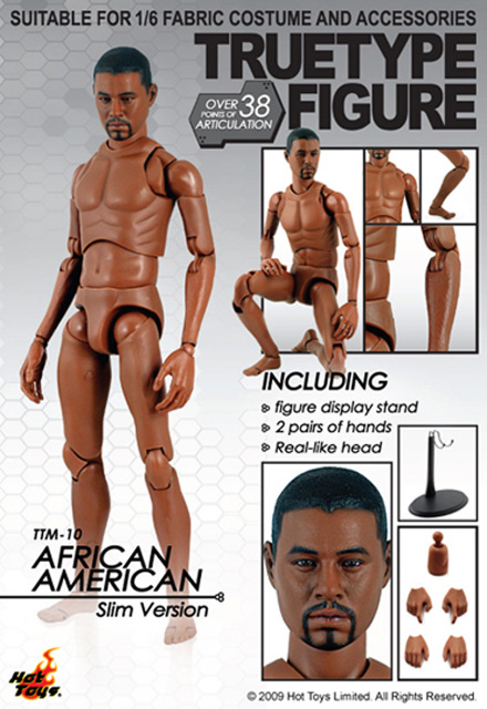  Artikelbild 1 des Artikels “Truetype Figure TTM010 - AFRICAN AMERICAN MALE (SLIM BODY VER.) “